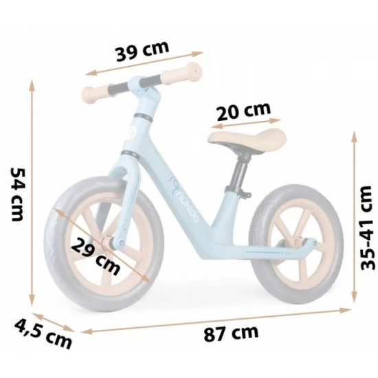 Bicicleta fara pedale pentru copii, 87 x 39 x 54 cm, roti EVA, Light Flee Nukido NK-604 - Albastru Bicicleta fara pedale pentru copii, 87 x 39 x 54 cm, roti EVA, Light Flee Nukido NK-604 - Albastru