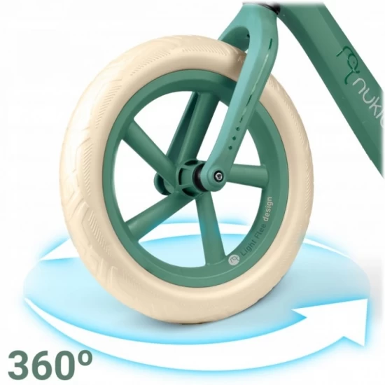 Bicicleta fara pedale pentru copii, 87 x 39 x 54 cm, roti EVA, Light Flee Nukido NK-604 - Verde Bicicleta fara pedale pentru copii, 87 x 39 x 54 cm, roti EVA, Light Flee Nukido NK-604 - Verde