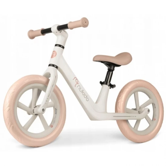 Bicicleta fara pedale pentru copii, 87 x 39 x 54 cm, roti EVA, Light Flee Nukido NK-604 - Bej Bicicleta fara pedale pentru copii, 87 x 39 x 54 cm, roti EVA, Light Flee Nukido NK-604 - Bej