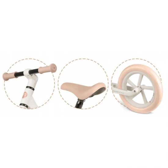 Bicicleta fara pedale pentru copii, 87 x 39 x 54 cm, roti EVA, Light Flee Nukido NK-604 - Bej Bicicleta fara pedale pentru copii, 87 x 39 x 54 cm, roti EVA, Light Flee Nukido NK-604 - Bej