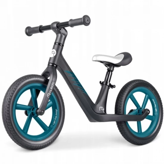 Bicicleta fara pedale pentru copii, 87 x 39 x 54 cm, roti EVA, Light Flee Nukido NK-604 - Negru