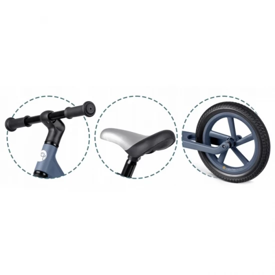 Bicicleta fara pedale pentru copii, 87 x 39 x 54 cm, roti EVA, Light Flee Nukido NK-604 - Bleumarin Bicicleta fara pedale pentru copii, 87 x 39 x 54 cm, roti EVA, Light Flee Nukido NK-604 - Bleumarin