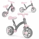 Bicicleta fara pedale pentru copii Ecotoys LC-V1252 - Gri-Roz