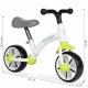 Bicicleta fara pedale pentru copii Ecotoys LC-V1252 - Verde-Alb