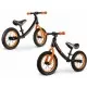 Bicicleta fara pedale Ricokids 760101 - Negru - Portocaliu Bicicleta fara pedale Ricokids 760101 - Negru - Portocaliu