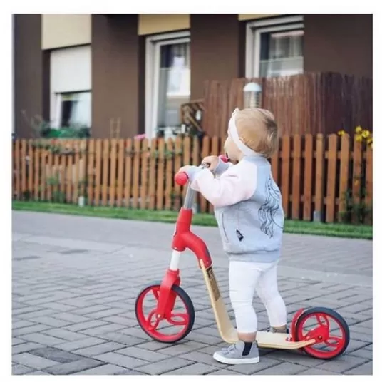 Bicicleta fara pedale/trotineta Sun Baby 006 EVO 360 Red Bicicleta fara pedale/trotineta Sun Baby 006 EVO 360 Red