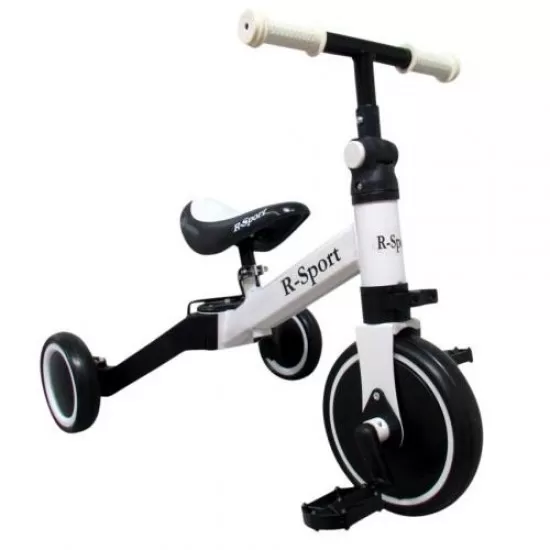 Bicicleta multifunctionala 4 in 1 cu pedale detasabile P8 R-Sport - Alb Bicicleta multifunctionala 4 in 1 cu pedale detasabile P8 R-Sport - Alb