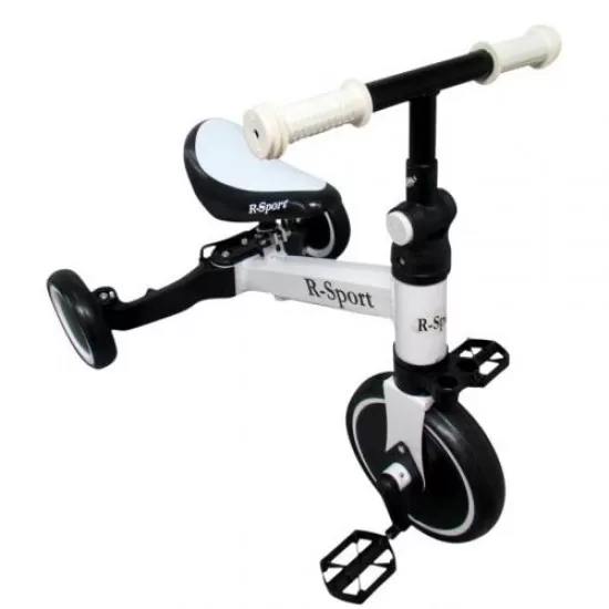 Bicicleta multifunctionala 4 in 1 cu pedale detasabile P8 R-Sport - Alb Bicicleta multifunctionala 4 in 1 cu pedale detasabile P8 R-Sport - Alb