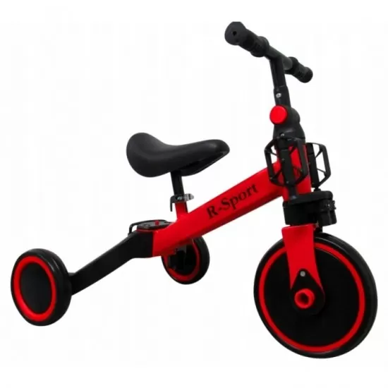 Bicicleta multifunctionala 4 in 1 cu pedale detasabile P8 R-Sport - Rosu Bicicleta multifunctionala 4 in 1 cu pedale detasabile P8 R-Sport - Rosu