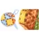 Blocuri magnetice si o masinuta, 100 elemente, Ricokids RK-766 Blocuri magnetice si o masinuta, 100 elemente, Ricokids RK-766