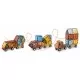Blocuri magnetice si o masinuta, 100 elemente, Ricokids RK-766 Blocuri magnetice si o masinuta, 100 elemente, Ricokids RK-766