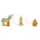 Blocuri magnetice si o masinuta, 100 elemente, Ricokids RK-766 Blocuri magnetice si o masinuta, 100 elemente, Ricokids RK-766