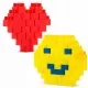 Blocuri mari tip lego, 300 bucati, Ricokids RK-761 - Multicolore Blocuri mari tip lego, 300 bucati, Ricokids RK-761 - Multicolore