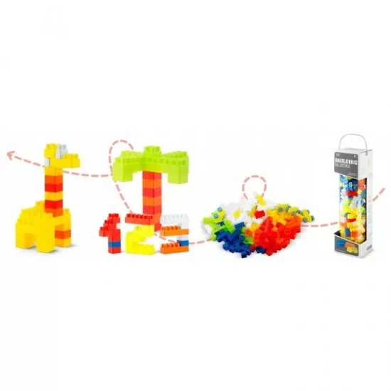 Blocuri mari tip lego, 300 bucati, Ricokids RK-761 - Multicolore Blocuri mari tip lego, 300 bucati, Ricokids RK-761 - Multicolore