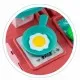 Bucatarie 3 in 1 cu accesorii incluse Ricokids 772900 - Roz Bucatarie 3 in 1 cu accesorii incluse Ricokids 772900 - Roz