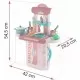 Bucatarie 3 in 1 cu accesorii incluse Ricokids 772900 - Roz Bucatarie 3 in 1 cu accesorii incluse Ricokids 772900 - Roz