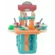Bucatarie 3 in 1 cu accesorii incluse Ricokids 772901 - Turcoaz Bucatarie 3 in 1 cu accesorii incluse Ricokids 772901 - Turcoaz