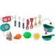 Bucatarie 3 in 1 cu accesorii incluse Ricokids 772901 - Turcoaz Bucatarie 3 in 1 cu accesorii incluse Ricokids 772901 - Turcoaz