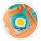 Bucatarie 3 in 1 cu accesorii incluse Ricokids 772901 - Turcoaz Bucatarie 3 in 1 cu accesorii incluse Ricokids 772901 - Turcoaz