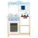 Bucatarie copii din lemn Ecotoys TK040 - Albastru Bucatarie copii din lemn Ecotoys TK040 - Albastru
