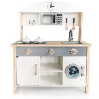 Bucatarie copii din lemn Ecotoys TL89041