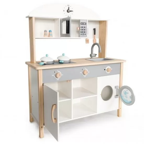 Bucatarie copii din lemn Ecotoys TL89041 Bucatarie copii din lemn Ecotoys TL89041