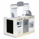 Bucatarie din lemn 2 in 1 tip restaurant pentru copii Ecotoys Bucatarie din lemn 2 in 1 tip restaurant pentru copii Ecotoys