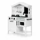 Bucatarie din lemn cu accesorii Ecotoys PLK563 - Alb Bucatarie din lemn cu accesorii Ecotoys PLK563 - Alb