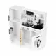 Bucatarie din lemn cu accesorii, sunete si LED-uri Ecotoys PLK562 Bucatarie din lemn cu accesorii, sunete si LED-uri Ecotoys PLK562