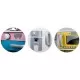 Bucatarie colorata din lemn cu accesorii Ricokids Bucatarie colorata din lemn cu accesorii Ricokids