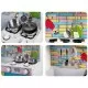 Bucatarie colorata din lemn cu accesorii Ricokids Bucatarie colorata din lemn cu accesorii Ricokids