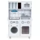 Bucatarie din lemn cu sunete si LED-uri Ecotoys PLK545 Bucatarie din lemn cu sunete si LED-uri Ecotoys PLK545