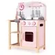 Bucatarie copii din lemn Ecotoys cu sunete si accesorii - Roz Bucatarie copii din lemn Ecotoys cu sunete si accesorii - Roz