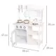 Bucatarie copii din lemn Ecotoys cu accesorii - Alb Bucatarie copii din lemn Ecotoys cu accesorii - Alb