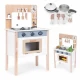 Bucatarie din lemn pentru copii cu accesorii, 48 x 26 x 77 cm, Ecotoys Bucatarie din lemn pentru copii cu accesorii, 48 x 26 x 77 cm, Ecotoys