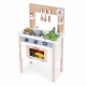 Bucatarie din lemn pentru copii cu accesorii, 48 x 26 x 77 cm, Ecotoys Bucatarie din lemn pentru copii cu accesorii, 48 x 26 x 77 cm, Ecotoys