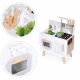 Bucatarie din lemn pentru copii cu accesorii, 58 x 29 x 73 cm, Ecotoys Bucatarie din lemn pentru copii cu accesorii, 58 x 29 x 73 cm, Ecotoys