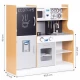 Bucatarie din lemn pentru copii cu accesorii, 90.3 x 31 x 90 cm, Ecotoys Bucatarie din lemn pentru copii cu accesorii, 90.3 x 31 x 90 cm, Ecotoys