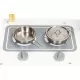 Bucatarie din lemn pentru copii cu accesorii Ecotoys PH02C005 Bucatarie din lemn pentru copii cu accesorii Ecotoys PH02C005