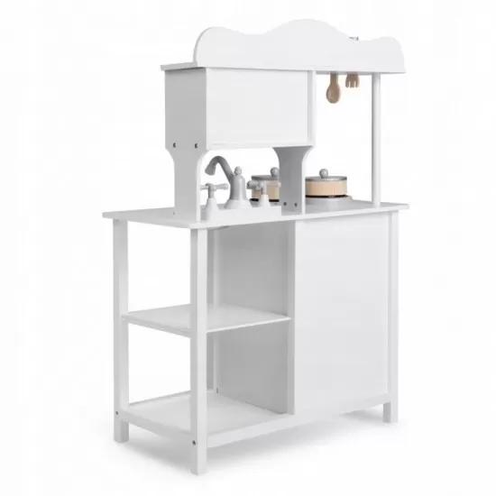 Bucatarie din lemn pentru copii Ricokids 7800 - Alb Bucatarie din lemn pentru copii Ricokids 7800 - Alb