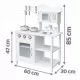 Bucatarie din lemn pentru copii Ricokids 7800 - Alb Bucatarie din lemn pentru copii Ricokids 7800 - Alb