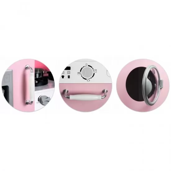 Bucatarie din lemn pentru copii Ricokids roz Bucatarie din lemn pentru copii Ricokids roz