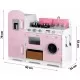 Bucatarie din lemn pentru copii Ricokids roz Bucatarie din lemn pentru copii Ricokids roz
