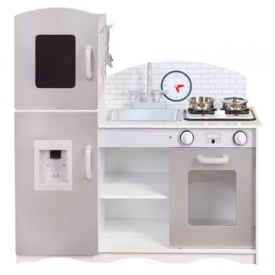 Bucatarie copii din lemn XXL Ecotoys cu accesorii Bucatarie copii din lemn XXL Ecotoys cu accesorii