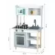 Bucatarie copii din lemn Ecotoys cu accesorii - Gri Bucatarie copii din lemn Ecotoys cu accesorii - Gri
