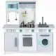 Bucatarie copii din lemn Ecotoys cu accesorii aluminiu Bucatarie copii din lemn Ecotoys cu accesorii aluminiu