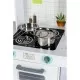Bucatarie copii din lemn Ecotoys cu accesorii aluminiu Bucatarie copii din lemn Ecotoys cu accesorii aluminiu