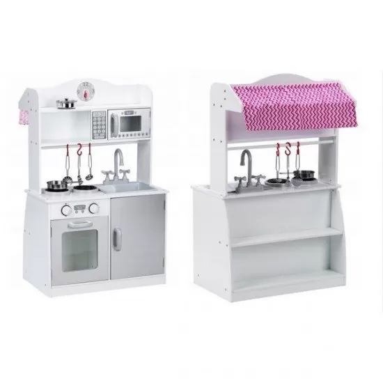 Bucatarie pentru copii din lemn Ecotoys PLK530 Bucatarie pentru copii din lemn Ecotoys PLK530