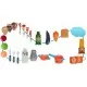 Bucatarie interctiva cu accesorii incluse Ricokids 773100 - Turcoaz Bucatarie interctiva cu accesorii incluse Ricokids 773100 - Turcoaz