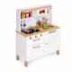 Bucatarie mare din lemn pentru copii cu accesorii, 70 x 30 x 93.5 cm, Ecotoys Bucatarie mare din lemn pentru copii cu accesorii, 70 x 30 x 93.5 cm, Ecotoys
